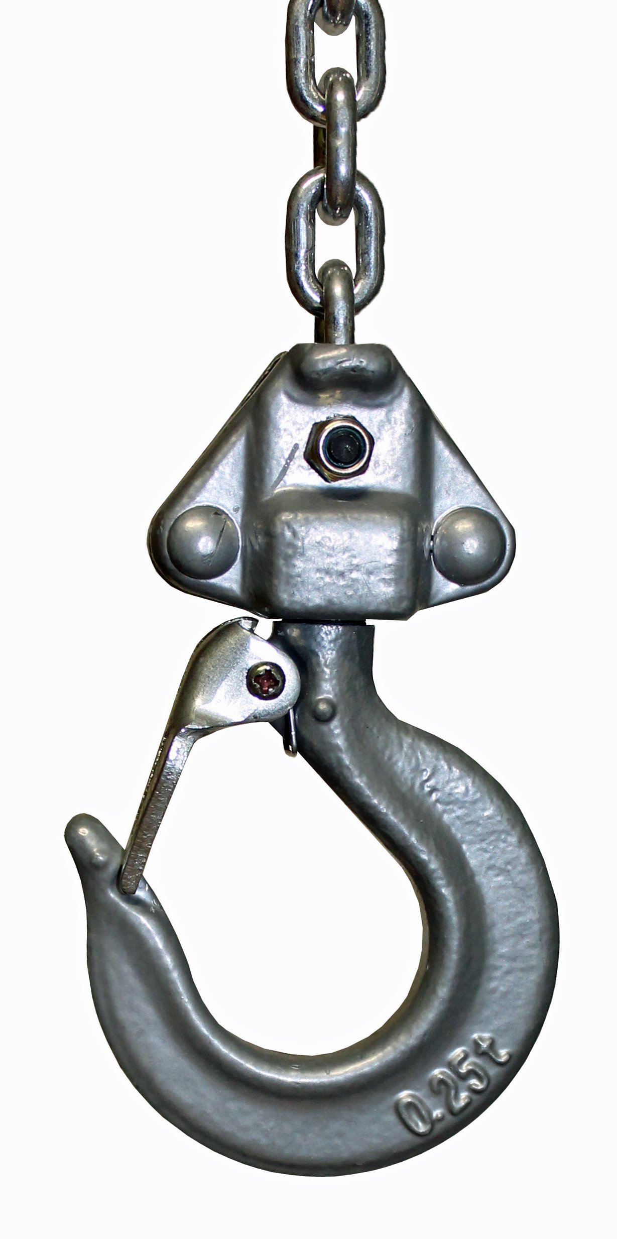 Mini Hebelzug Aluminiumgehäuse Kettenzug 250 kg Hub 1,5m mit Gürteltasche Ratschzug Hebezug Ratschenzug (41)