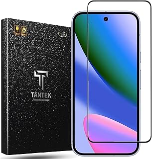 TANTEK TitanGuard Tempered Glass Screen Protector Guard for Google Pixel 10 / Pixel 10 Pro/Pixel 9 / Pixel 9 Pro - 9H Hard...