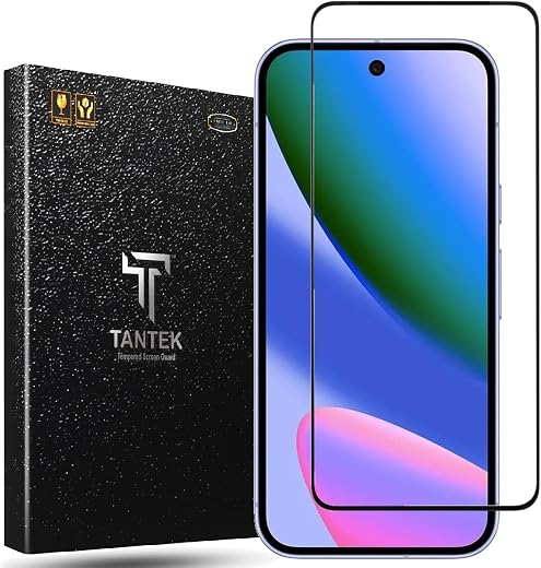 TANTEK TitanGuard Tempered Glass Screen Protector Guard for Google Pixel 10 / Pixel 10 Pro/Pixel 9 / Pixel 9 Pro - 9H Hard...