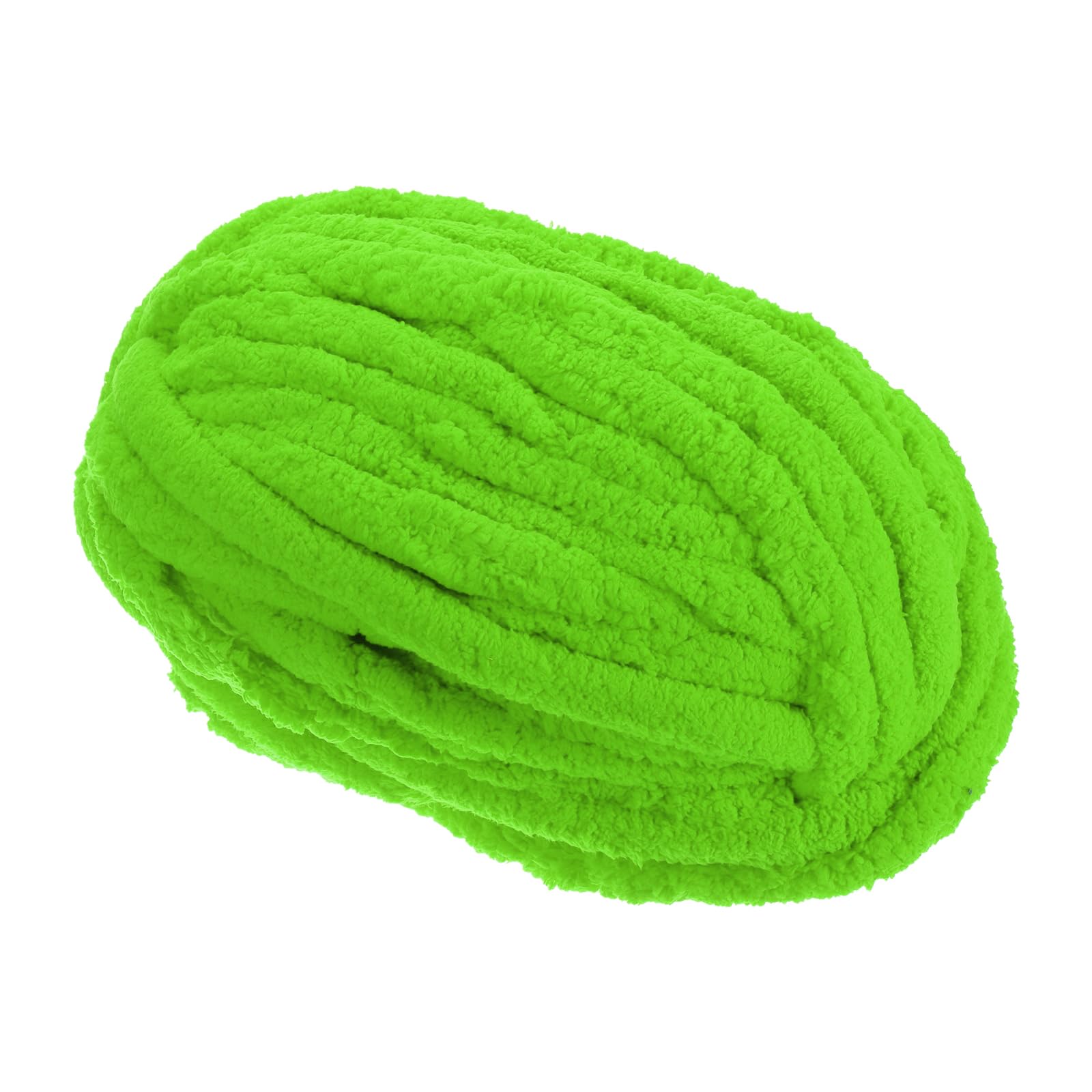 METALLIXITY Chenille Chunky Yarn(27m/29.53yard), Polyester Bulky Large Soft Fluffy Yarn