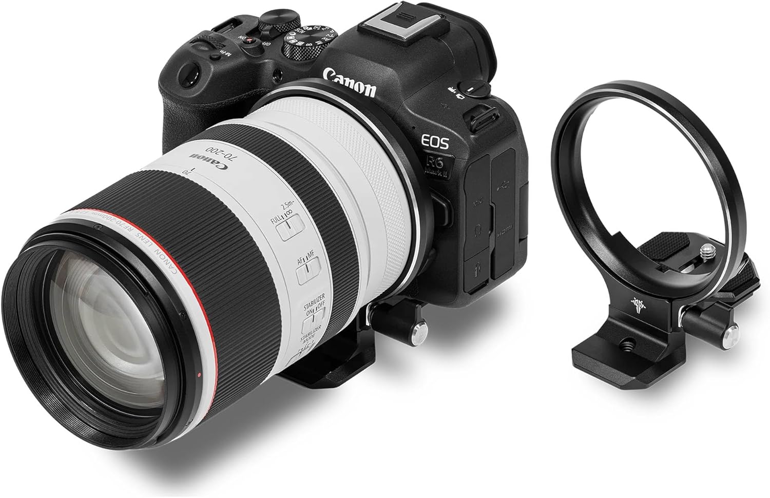 Silence Corner - Atoll C+, Black - Rotating Collar for Select Mirrorless Cameras - Orientation Change (Vertical/Horizontal), Easily Change Lenses, Universal Tripod Mounting and Faster Than L-Bracket