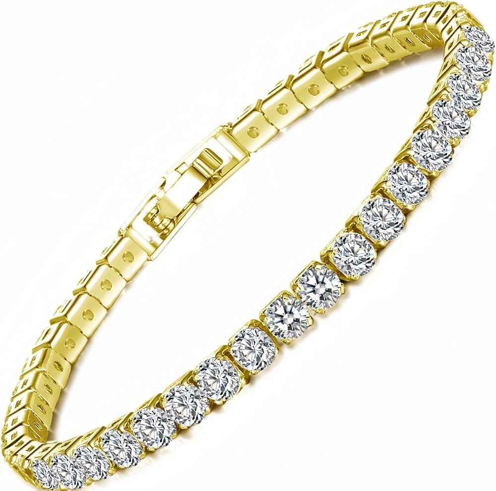 5mm CZ Adjustable Tennis Bracelet