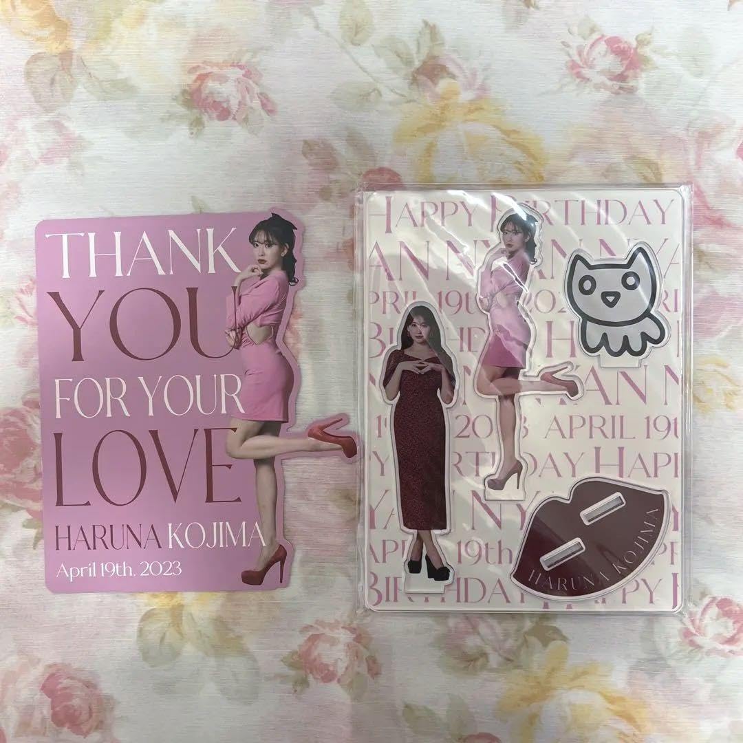 Amazon.co.jp: 小嶋陽菜 こじはる 生誕記念 アクスタ カード Herlipto