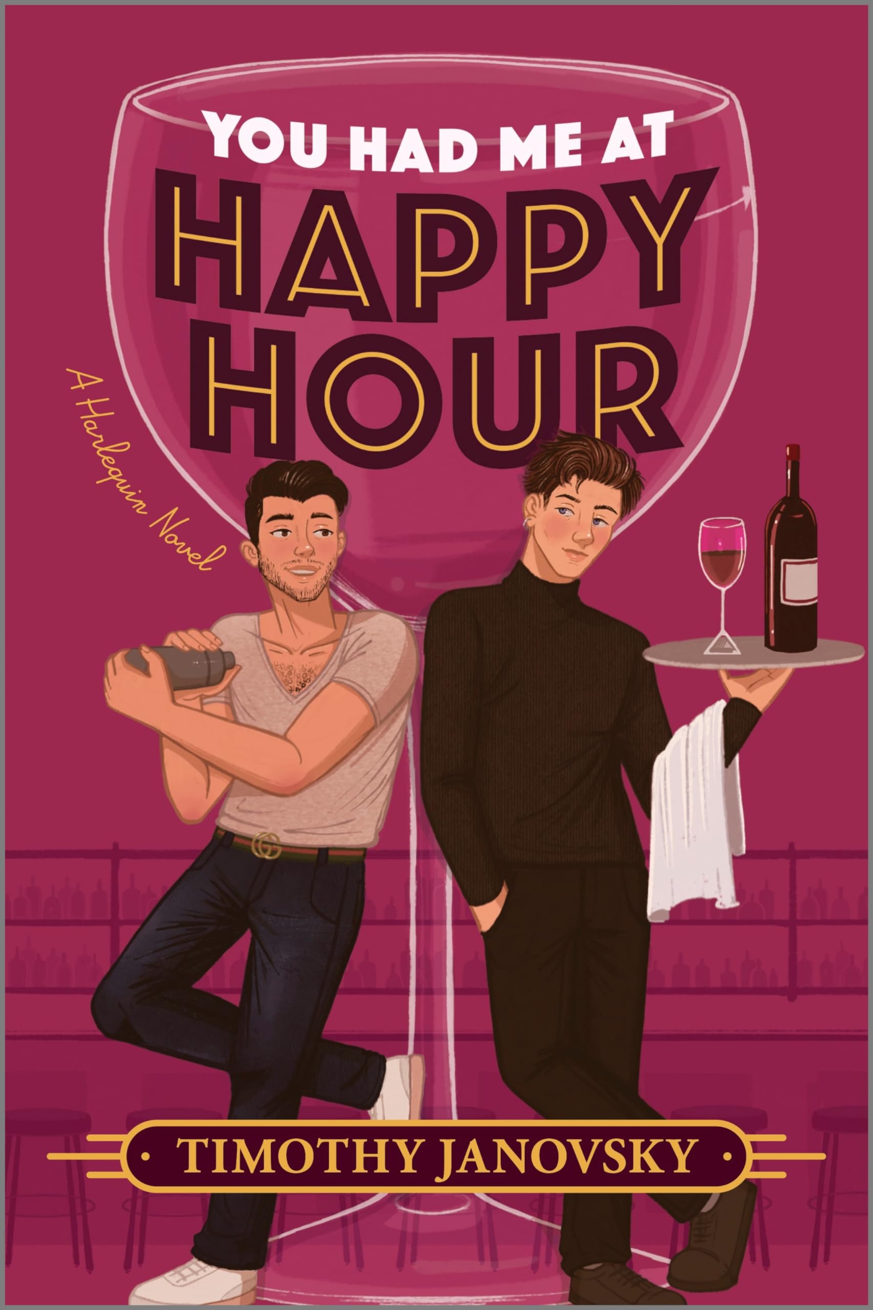 You Had Me at Happy Hour: A Spicy Opposites Attract Rivals to Lovers MM Romance