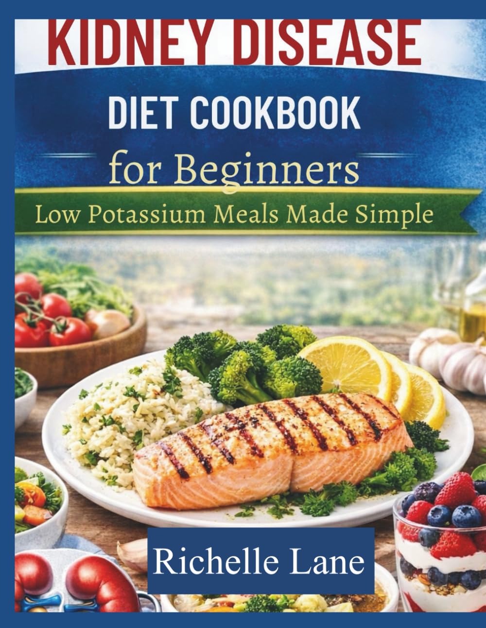 KIDNEY DISEASE DIET COOKBOOK for Beginners: Low Potassium Meals Made Simple