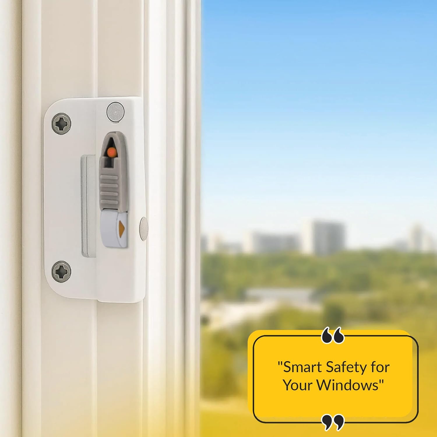 Brixwell 50-1353-MbW-lh Lh Angel Ventlock Dual Action Reverse Retro Fit 1/8 to 3/16 Frame to Sash