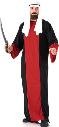 Rubies Costume Mens Ali Baba Fuller Adult Cut Value Costume, Multi, One Size