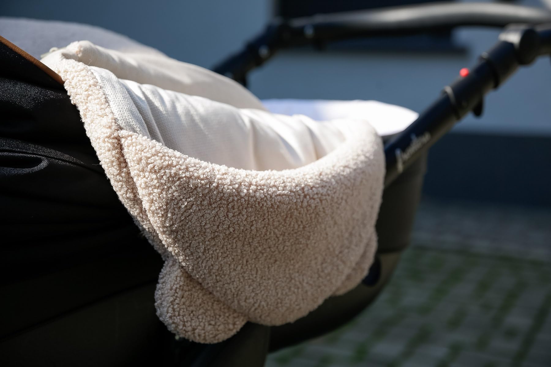 Saco de Dormir 3 en 1 Lamm para Bebés: Suave Saco de Dormir para Invierno, Cochecito, de Dormir para Niños y Uso Diario, Forro Interior Mullido, Capa Exterior de Rizo