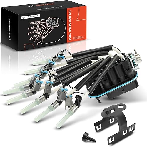 A-Premium Conjunto de inyector de combustible  Compatible con vehículos Chevy, Chevrolet, GMC, Cadillac  Suburban, Express, Savana, Escalade, Tahoe, disponible en Yaxa Peru