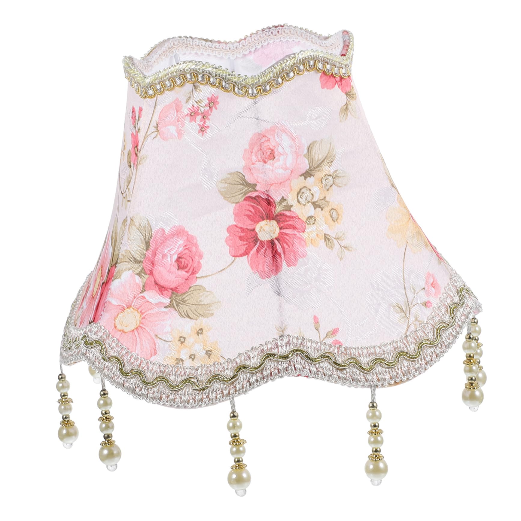 Paralume Elegante Vintage Classico con Frange Resistente in Ferro per Lampada da Tavolo per Soggiorno e Camera da Letto