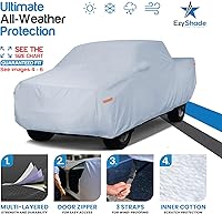 Vista 2 de EzyShade - Funda impermeable de 10 capas para camioneta, todo clima. Consulte la tabla de tallas del vehículo para un ajuste preciso. Fundas