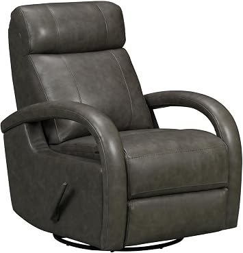BarcaLounger Harlee Manual Recliner-Ryegate-Gray