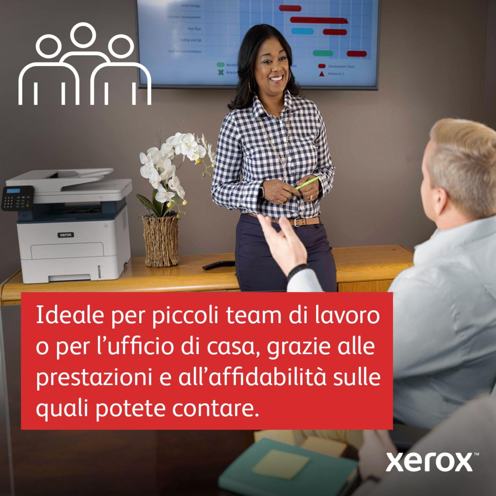 Xerox B225dni Stampante Multifunzione Laser Monocromatica A4 34ppm Wireless Fronte Retro