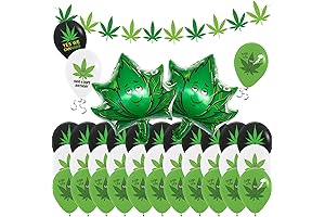 Pot Leaf Balloons - The Perfect Party Accessory For Your Special Day!