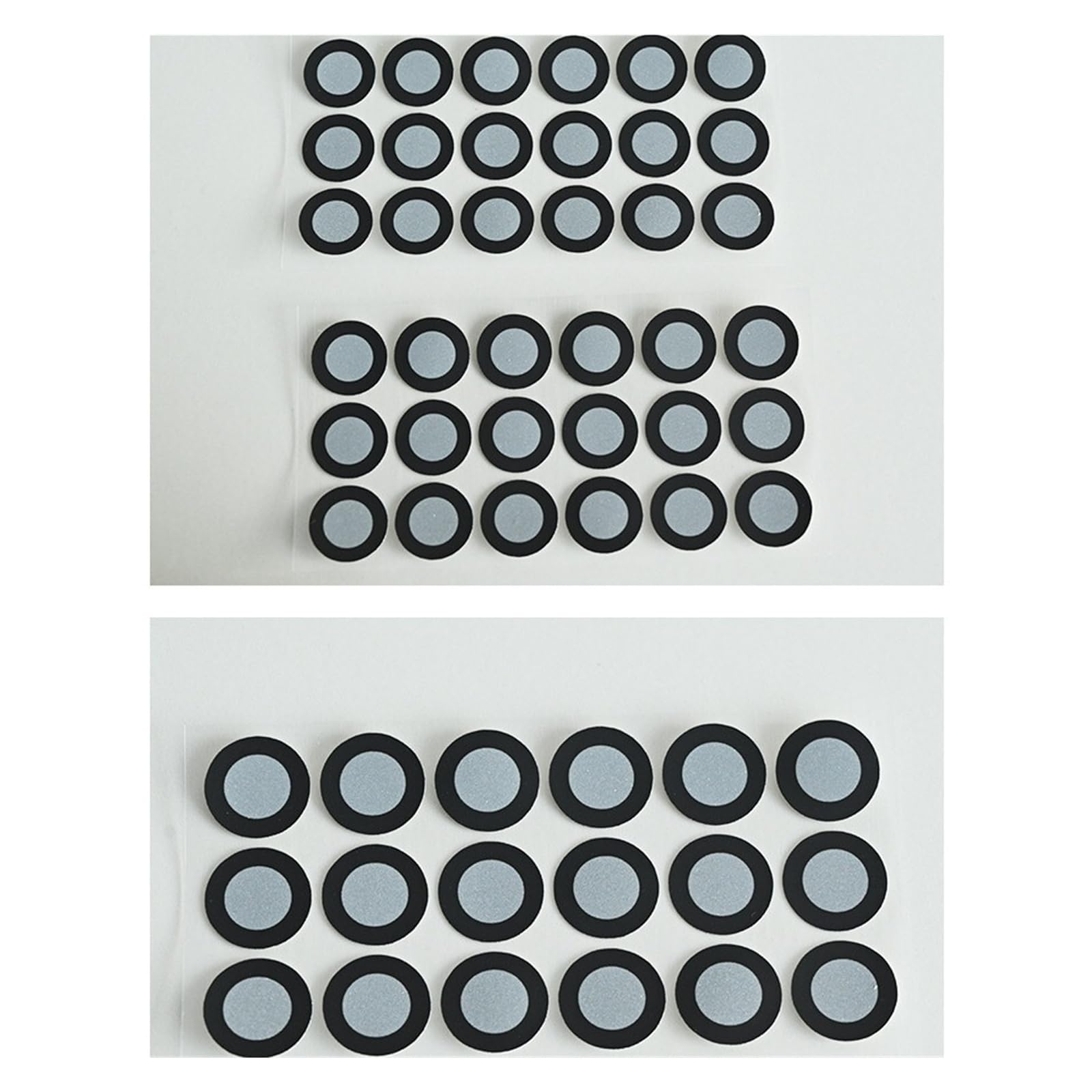 Markery odblaskowe typu samoprzylepnego, zeskanowane w 3D, odwrócone cele modelowania do skanowania(8mm 12mm 1000pcs)