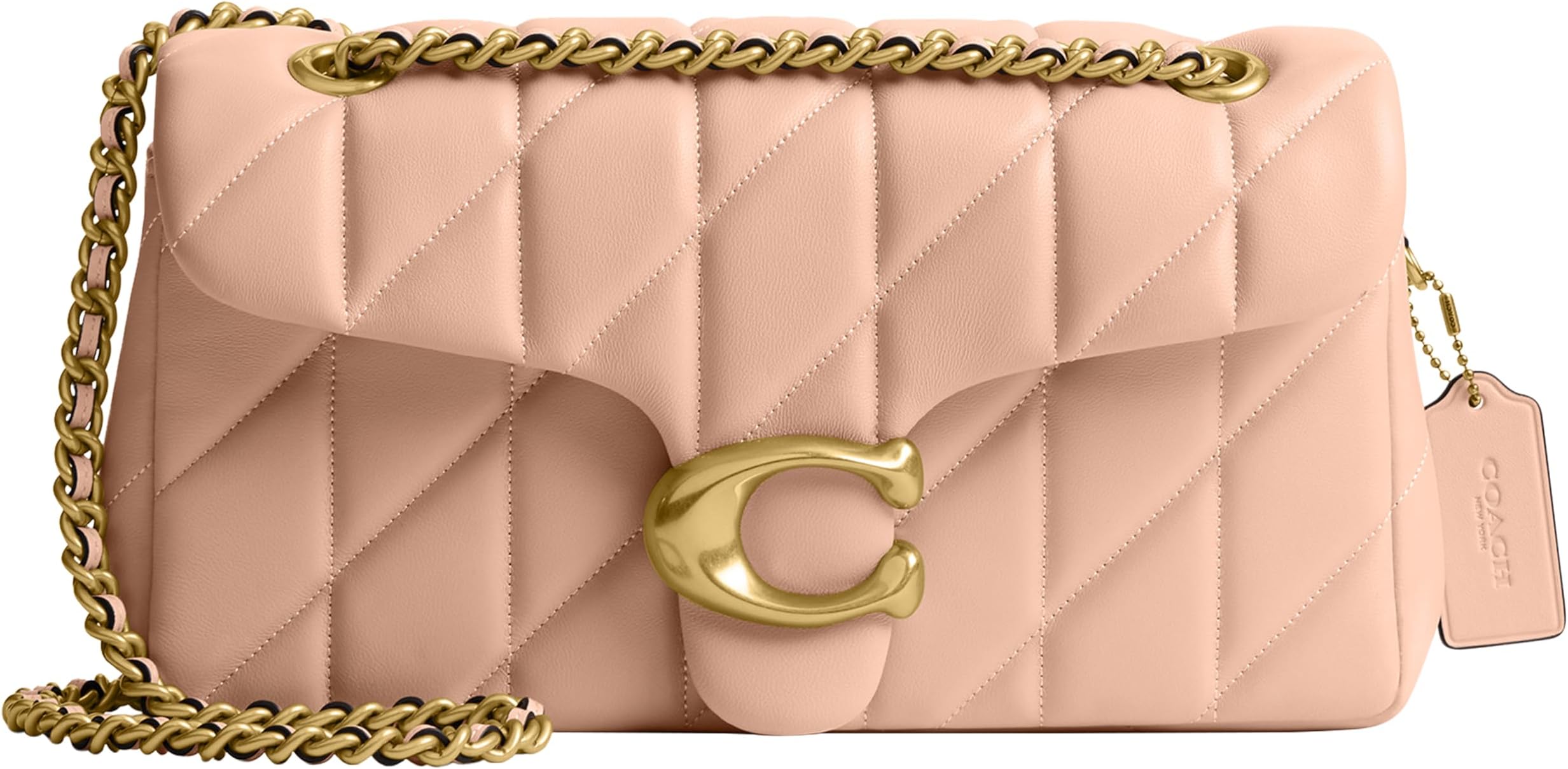 Quilted Tabby Shoulder Bag 26 with Chain