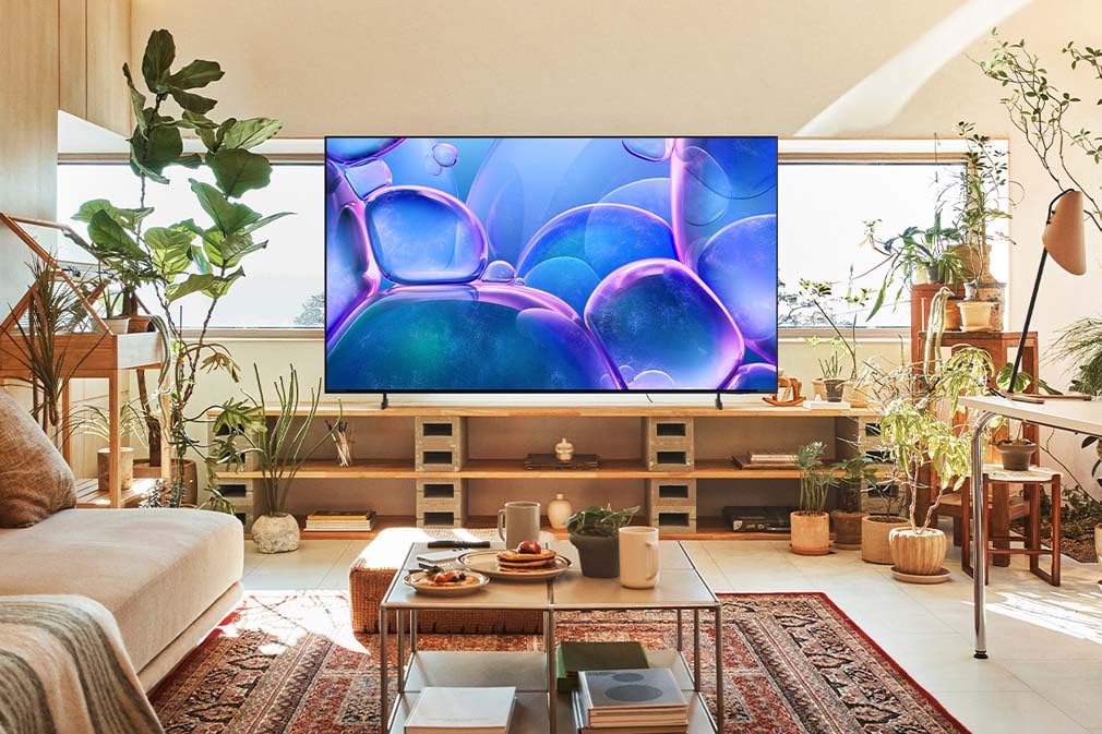 Samsung Crystal UHD 4K U7099F 43 Zoll (108 cm) LED Fernseher, Optimiert für Fussball und Gaming, Crystal Prozessor 4K, AI Upscaling, SmartThings, Knox Security, Kostenlose Inhalte, Smart AI TV