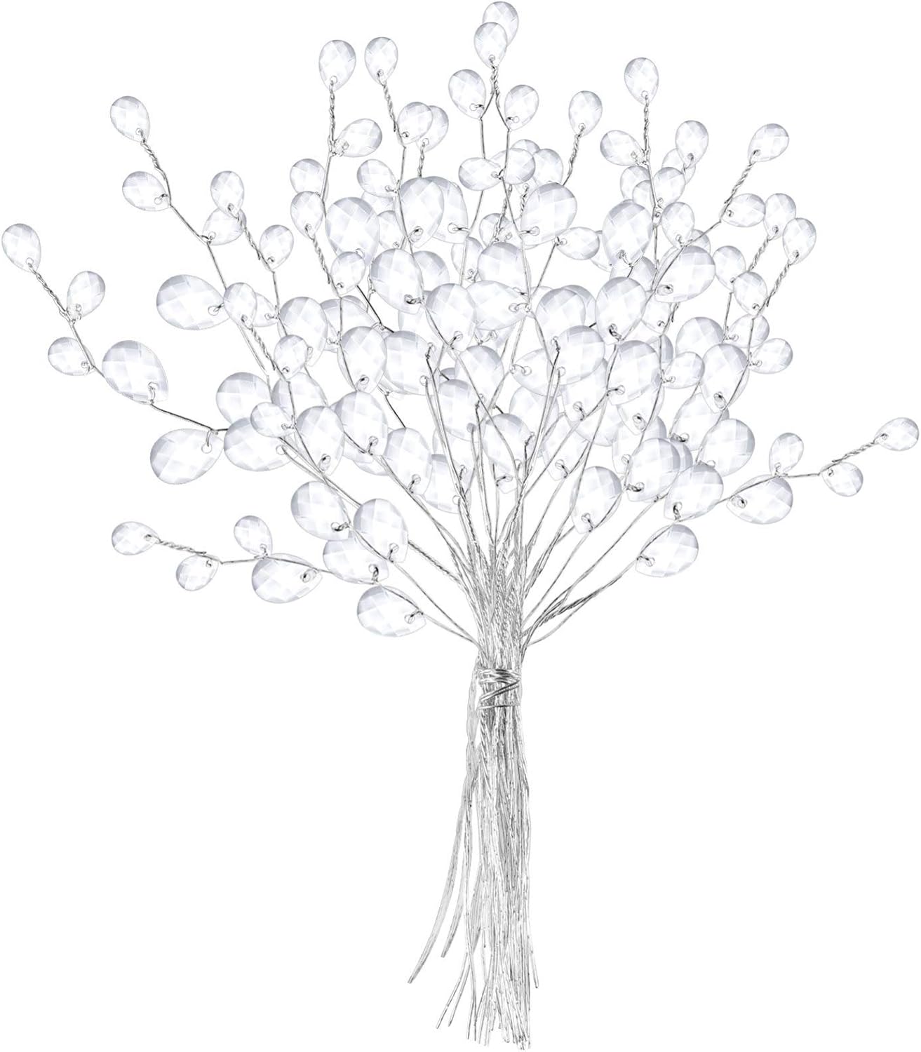 BESPORTBLE Floral Stems 50 Stems 16cm Artificial Bouquets