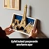 LEGO Architecture Paris – Aşıklar Şehri 21064 – Yetişkinler için Eyfel Kulesi, Notre Dame, Zafer Takı ve Louvre Müzesi Mimari Simgelerini İçeren Dekoratif Model Yapım Seti, Hediye Fikri (958 Parça)