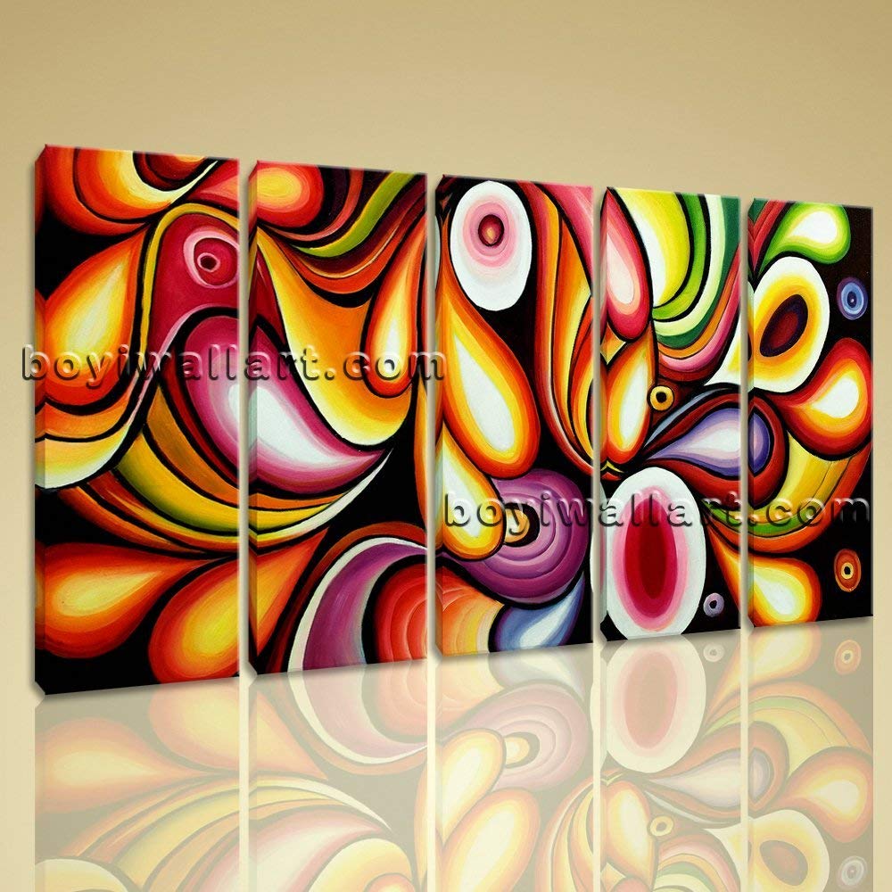 Original Abstract Painitng On Canvas Giclee Print Huge Wall
