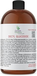 Dr Joe Lab Decyl Glucoside Natural Surfactant - Surfactants for Soap Making, Lauryl Glucoside, DIY Shower Gel, Skin Care, Body and Face Wash, Plant Derived, Natural - 8 Oz