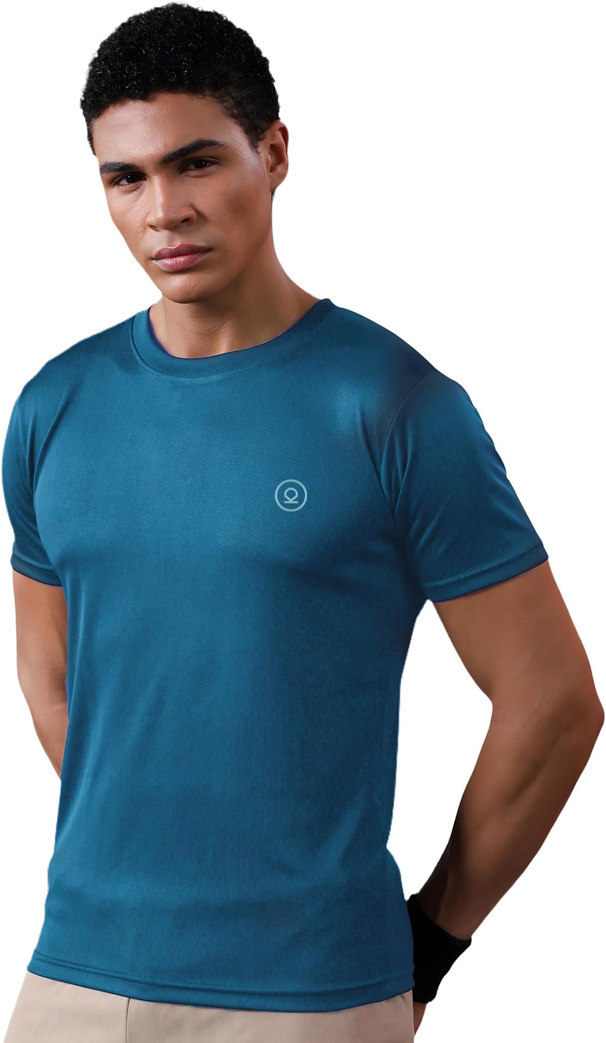 Gym T Shirts for Men Workout Activewear Solid Quick Dry Sports Tshirt for man Breathable Lightweight Half Sleeve Regular Fit Round Neck Running Boys T Shirt