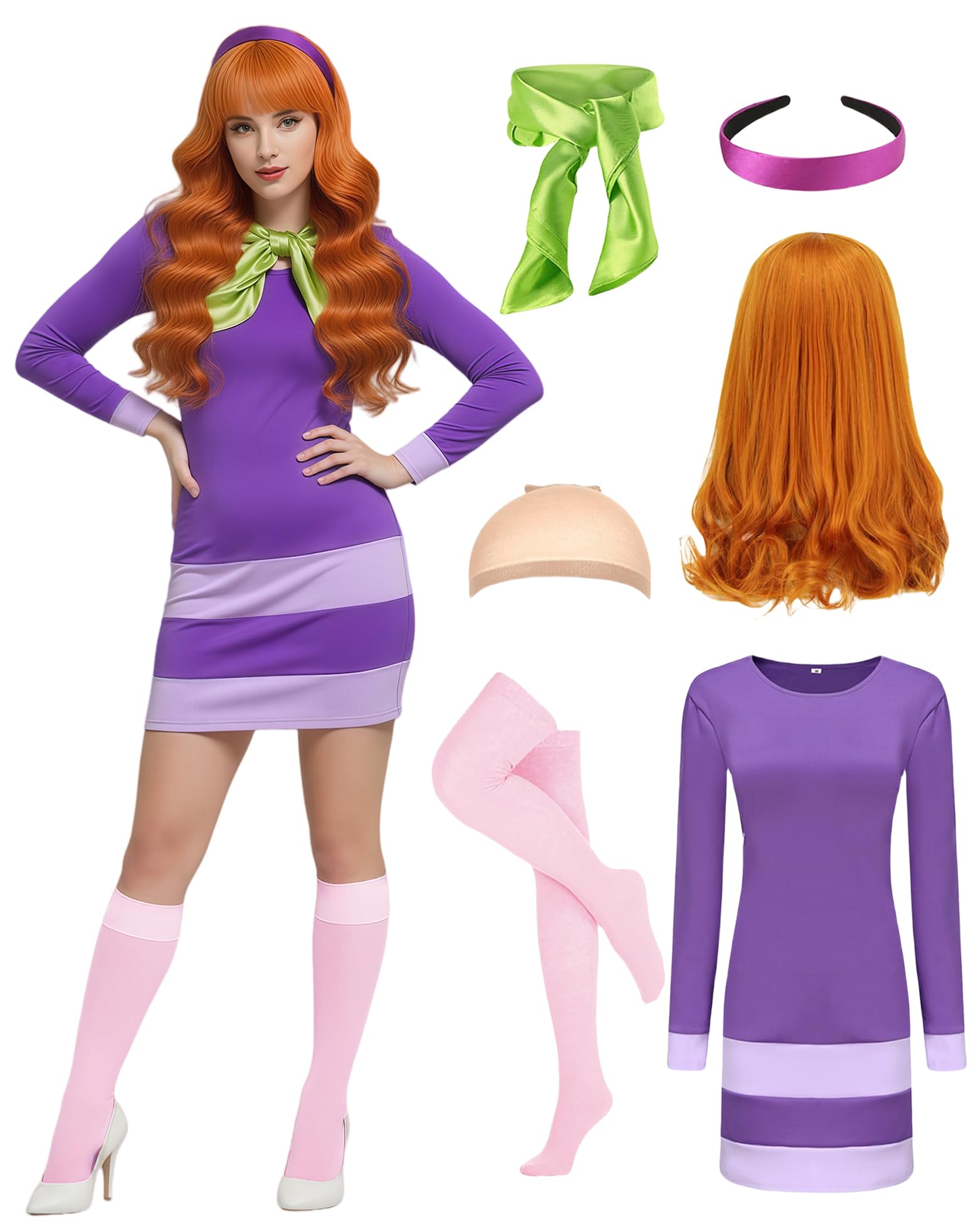 Oumbivil Adult Daphne Costume