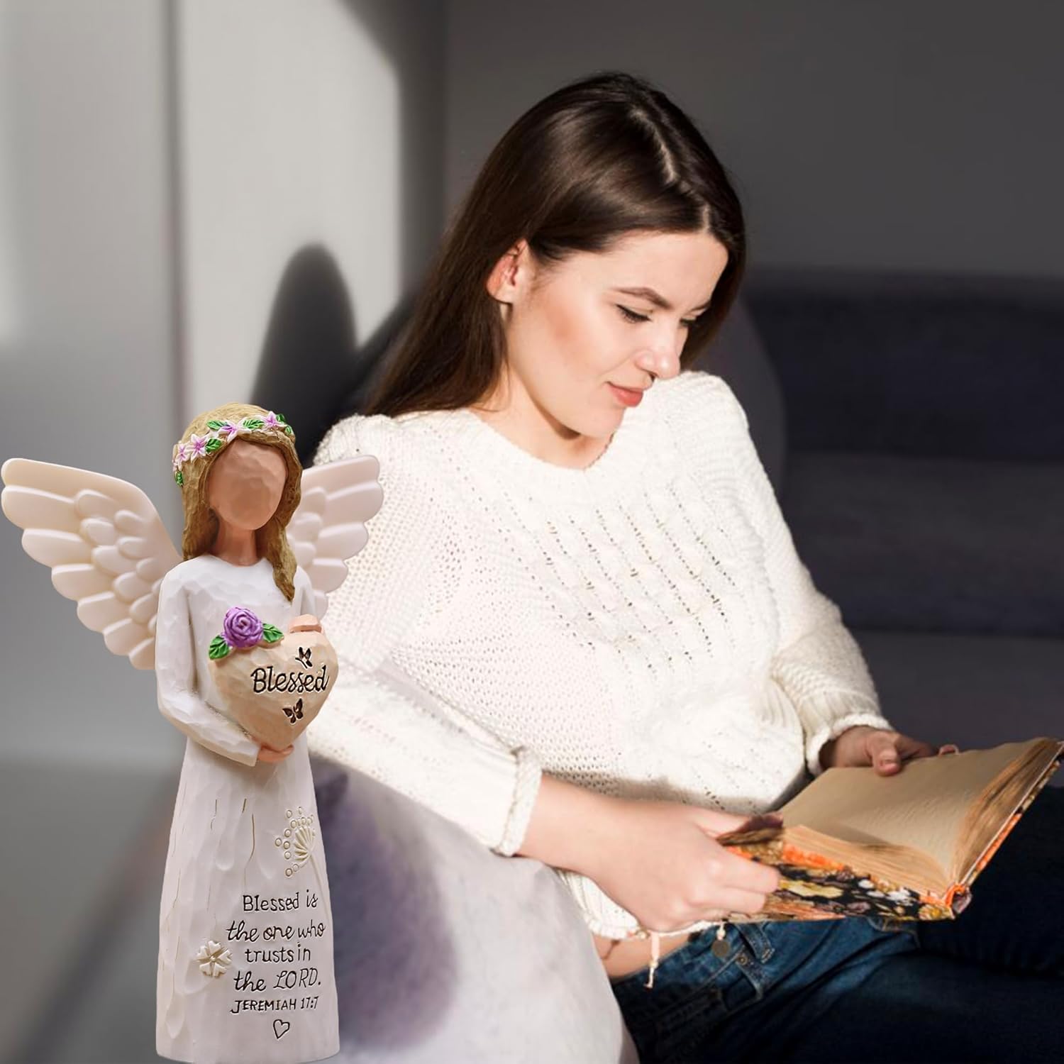 Christian Gifts for Women, Inspirational Gifts for Women, Religious Gift- Blessed - Jer. 17:7 - Image 3