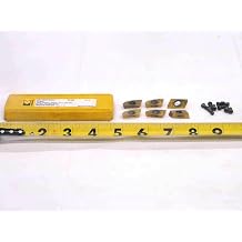 6pcs NEW KENNAMETAL EDCT180504PDERGD KC725M TiN Coated Carbide Inserts EC1804E - MW1425CM4