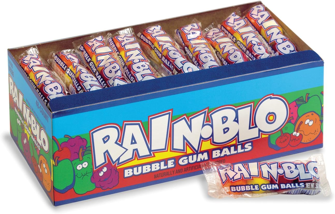 Rain-Blo Assorted Bubble Gum Balls 15 g