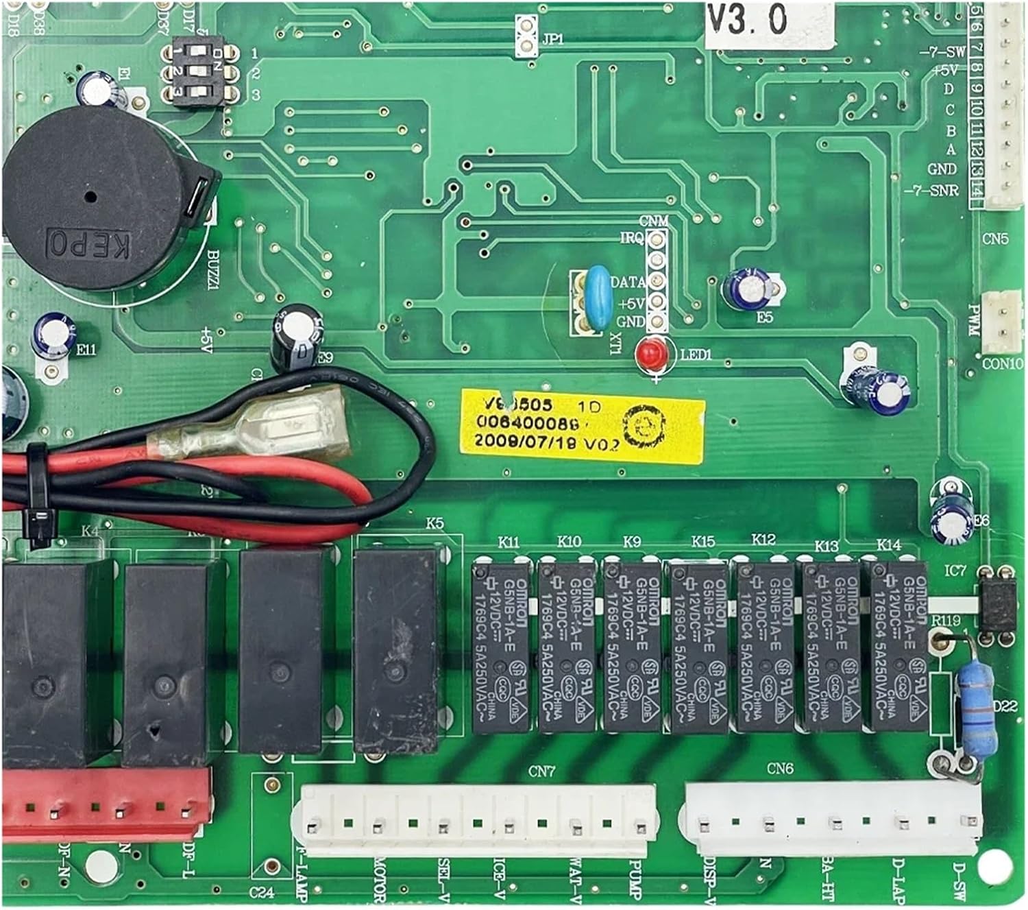 0064000891 Control Board ,Compatible for Haier， Refrigerator Circuit PCB Fridge Motherboard Freezer Parts