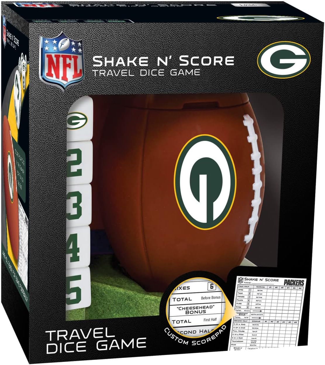 MasterPieces Game Day - NFL Buffalo Bills - Shake N' Score Dice Game