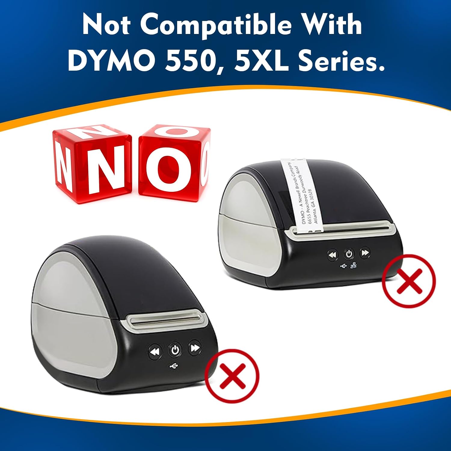 LLIKED 880 4"x 6" Thermal Shipping Labels Replacement for DYMO 1744907