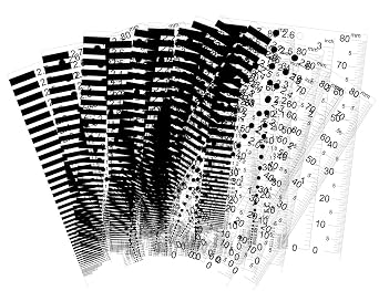ORBITRANSIT Size Estimation Chart SEC Transparency 10