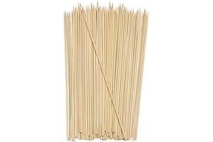 100 Pack 12-Inch Bamboo Skewers for Grilling