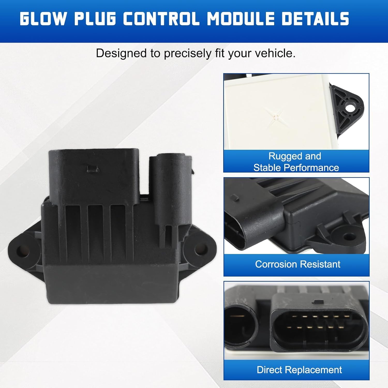 A6429007701 Glow Plug Controller,Diesel Glow Plug Control Module Relay Compatible with Mercedes-Benz E350 E320 GL320 ML320 R320 R350 ML350