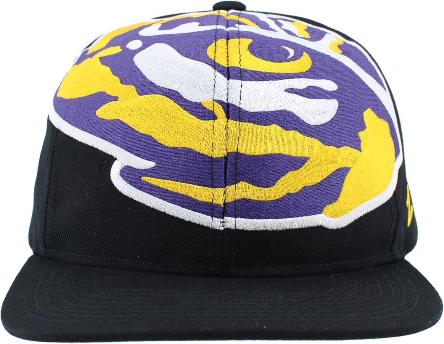 ZHATS NCAA Officially Licensed Adjustable Snapback Hat Flat Bill Z11 Retro Over The Top - Image 2