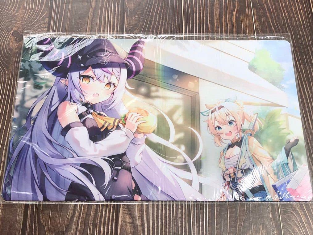 ホロライブ　エントリーカップ　ラプラス　こより　プレイマット ホロライブ ラプラス & こより プレイマット ホロカ エントリーカップ