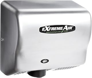 American Dryer ExtremeAir GXT9-SS Stainless Steel Cover High-Speed Automatic Hand Dryer, 10-12 Second Dries, 100-240V, 1,5... Price In India