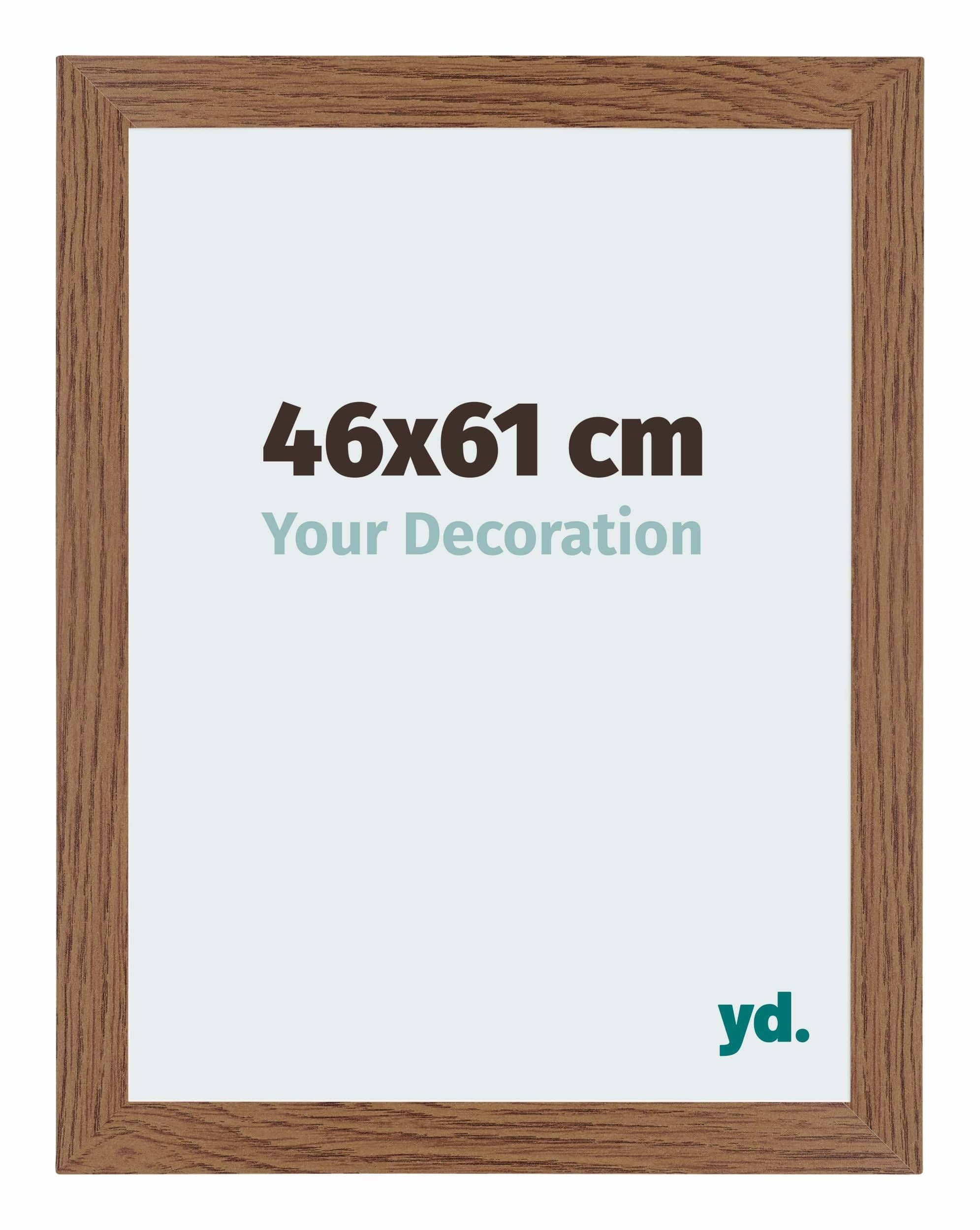 Yd. Oak Rustic Your Decoration - Picture Frame 46X61 Cm - Decorative Wall Frame In Mdf With Antireflection - Frame 46X61 - Mura
