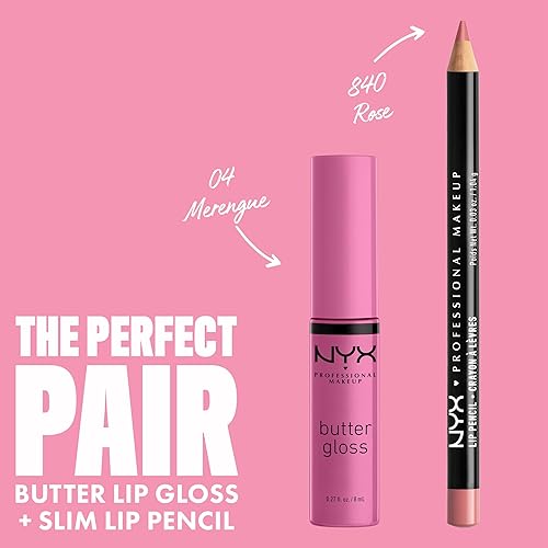 Miniatura 259 de NYX PROFESSIONAL MAKEUP Butter Gloss - Brillo de labios no pegajoso, tono marrón achocolatado (Ginger Snap)