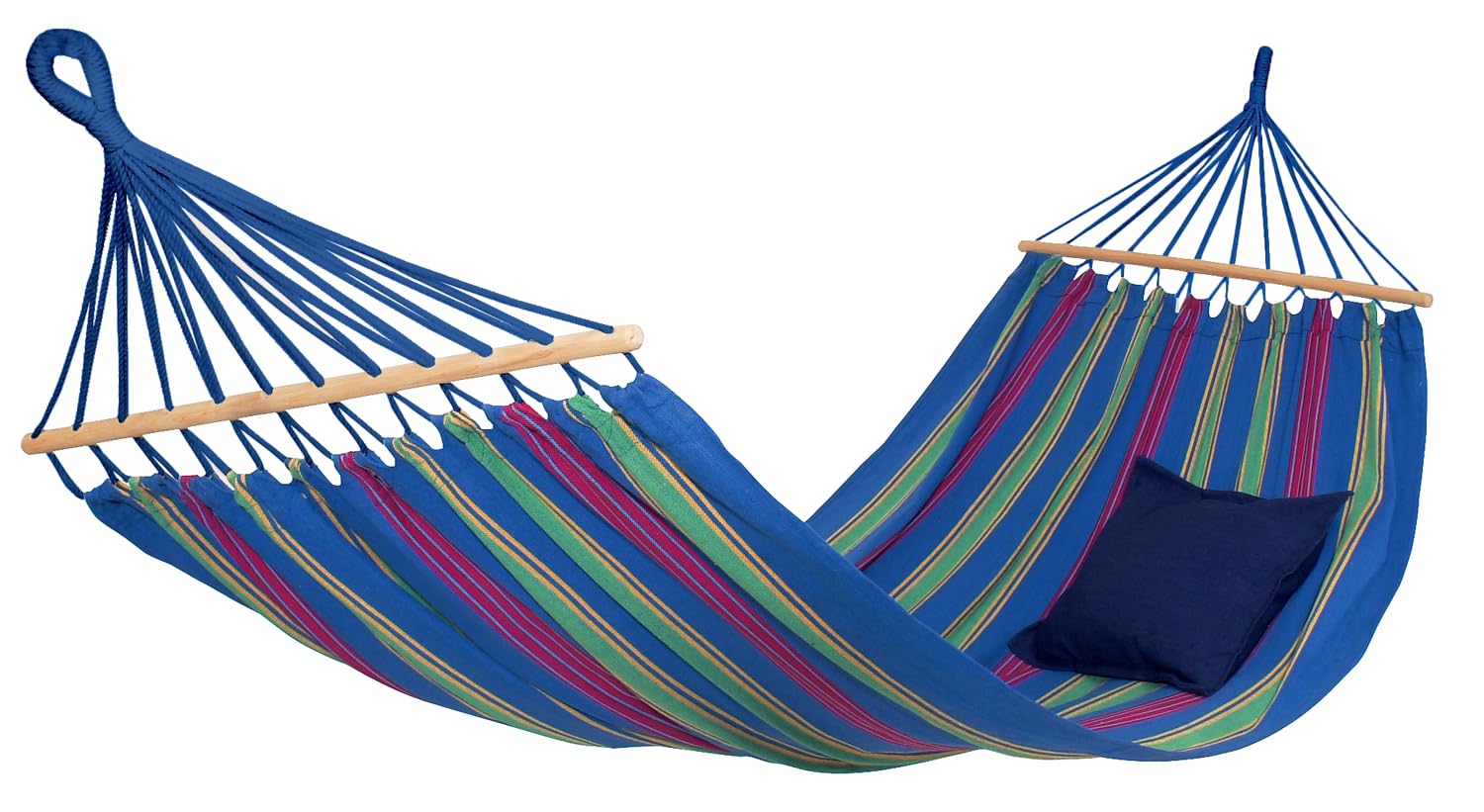 Amazonas EL-1071000 Hamac Aruba charge 180 kg 210 x 120 cm (Genévrier)