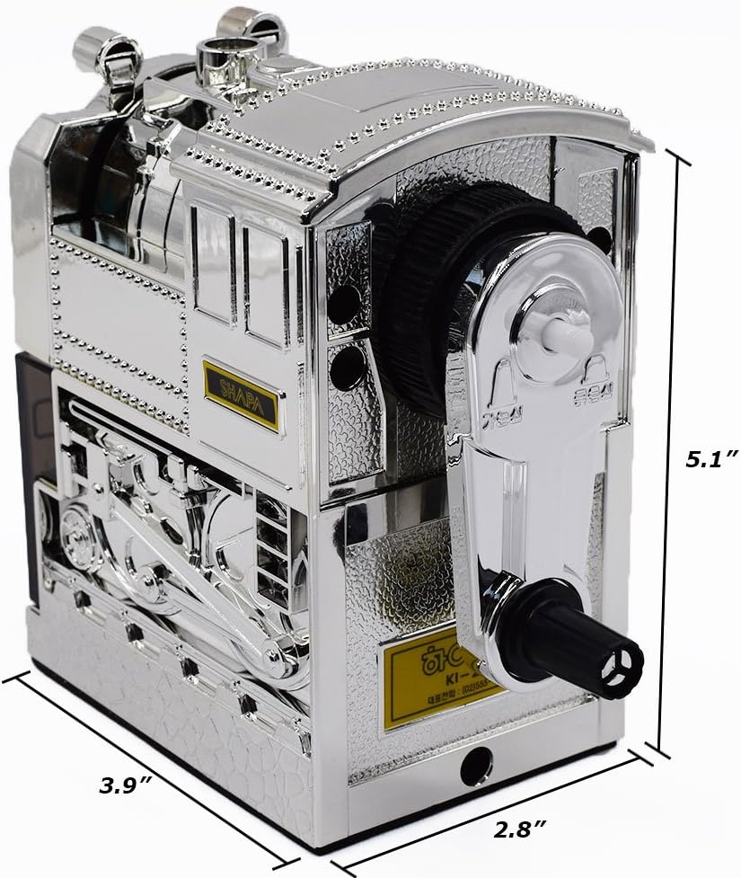 HI SHAPA KI-200 Train manual Pencil Sharpener by TITI