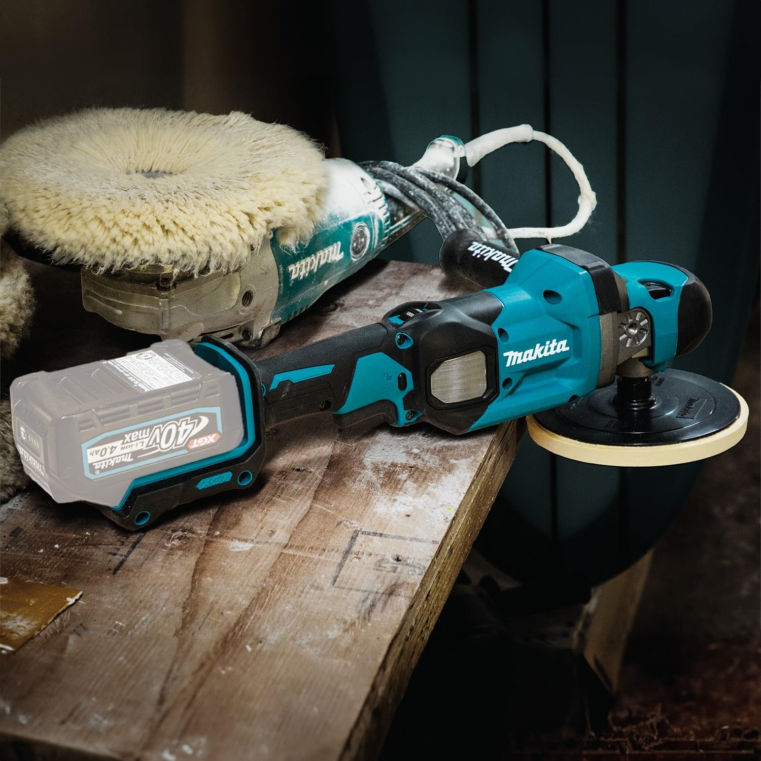 Makita PV001GZ Akku-Poliermaschine 40V max. (ohne Akku, ohne Ladegerät)
