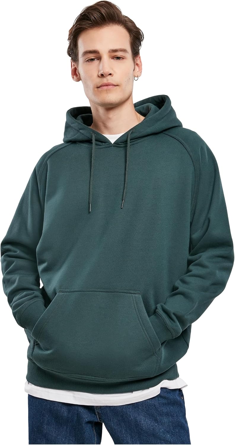 Sudadera Con Capucha Urban Classics Para Hombre - Corte Largo, Mangas Raglán Y Diseño Informal