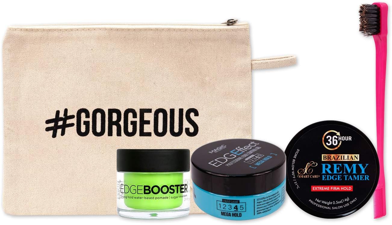 Edge Control 3Pcs Set and Edge Brush kit