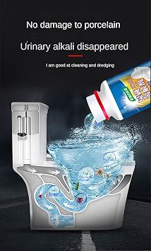 Toilet Urine Alkali Cleaner - Deodorization and Odor Removal, Urine Alkali Cleaner for Household Use with Yellow Stains in Urinals