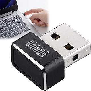サンワサプライ アウトレット 指紋認証リーダー USB-A接続 WindowsHello パスキー対応 MoC 指紋10件登録 情報漏洩対策 FP-RD5