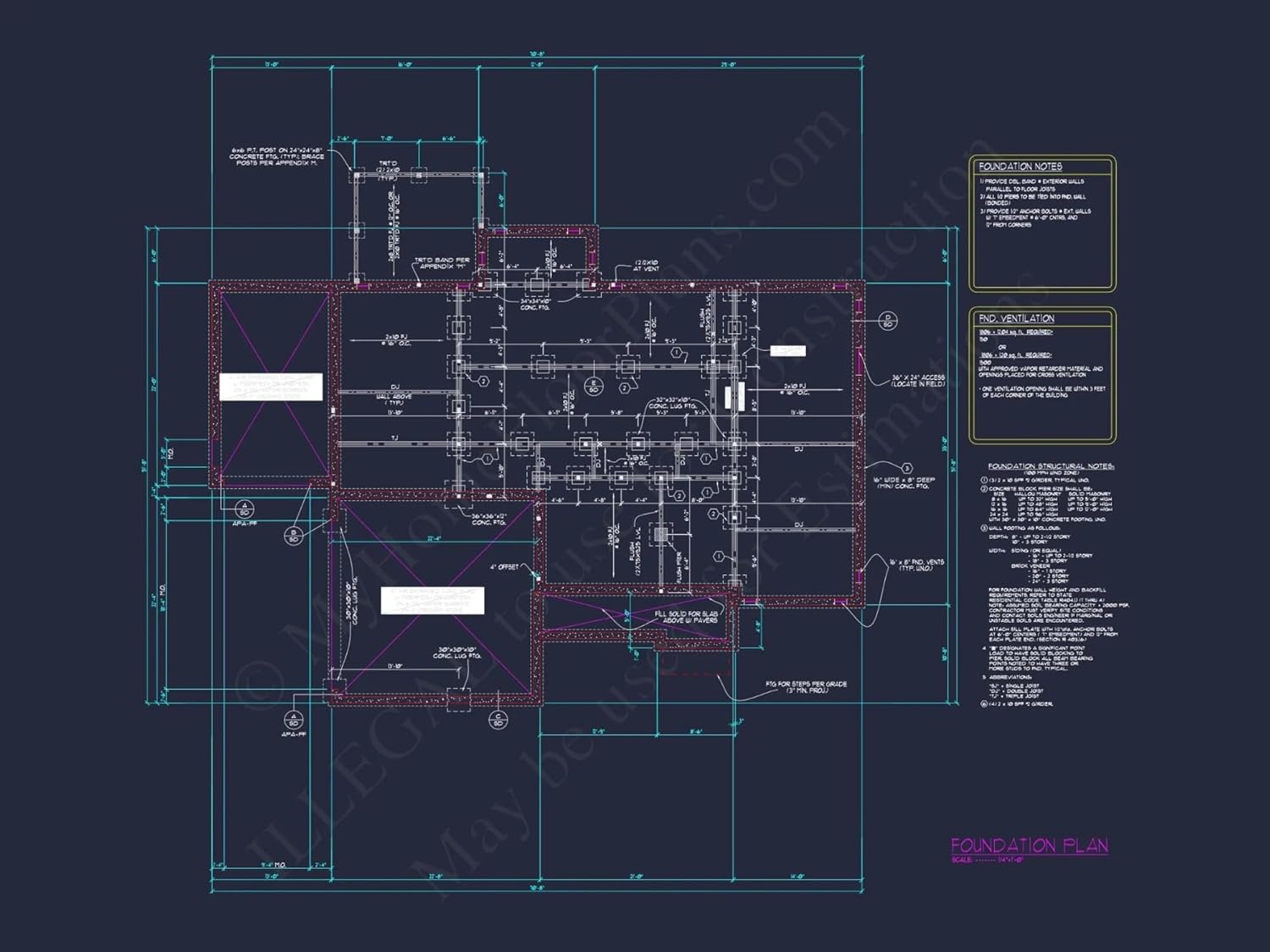 15-1061 House Plan - Custom House Plan | Floor Plan Blueprint with CAD Designs