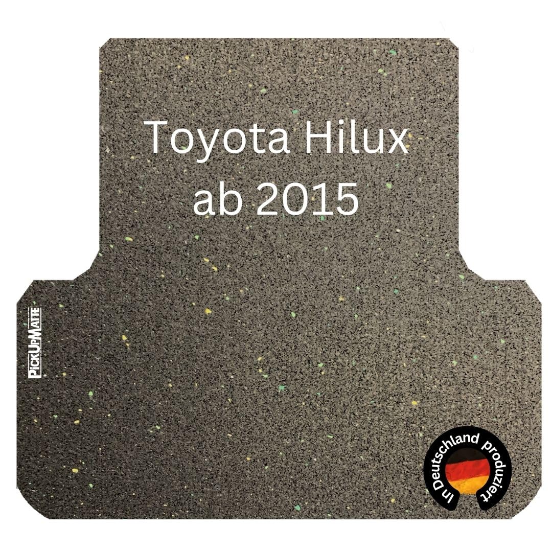 Antirutschmatte für Toyota Hilux Invincible 2021 Doppelkabine mit Original-Laderaumwanne (8. Gen.)